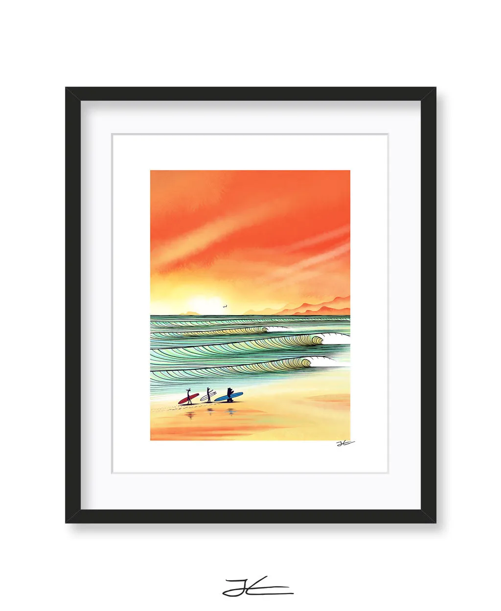 Sunset Bay - Print/ Framed Print