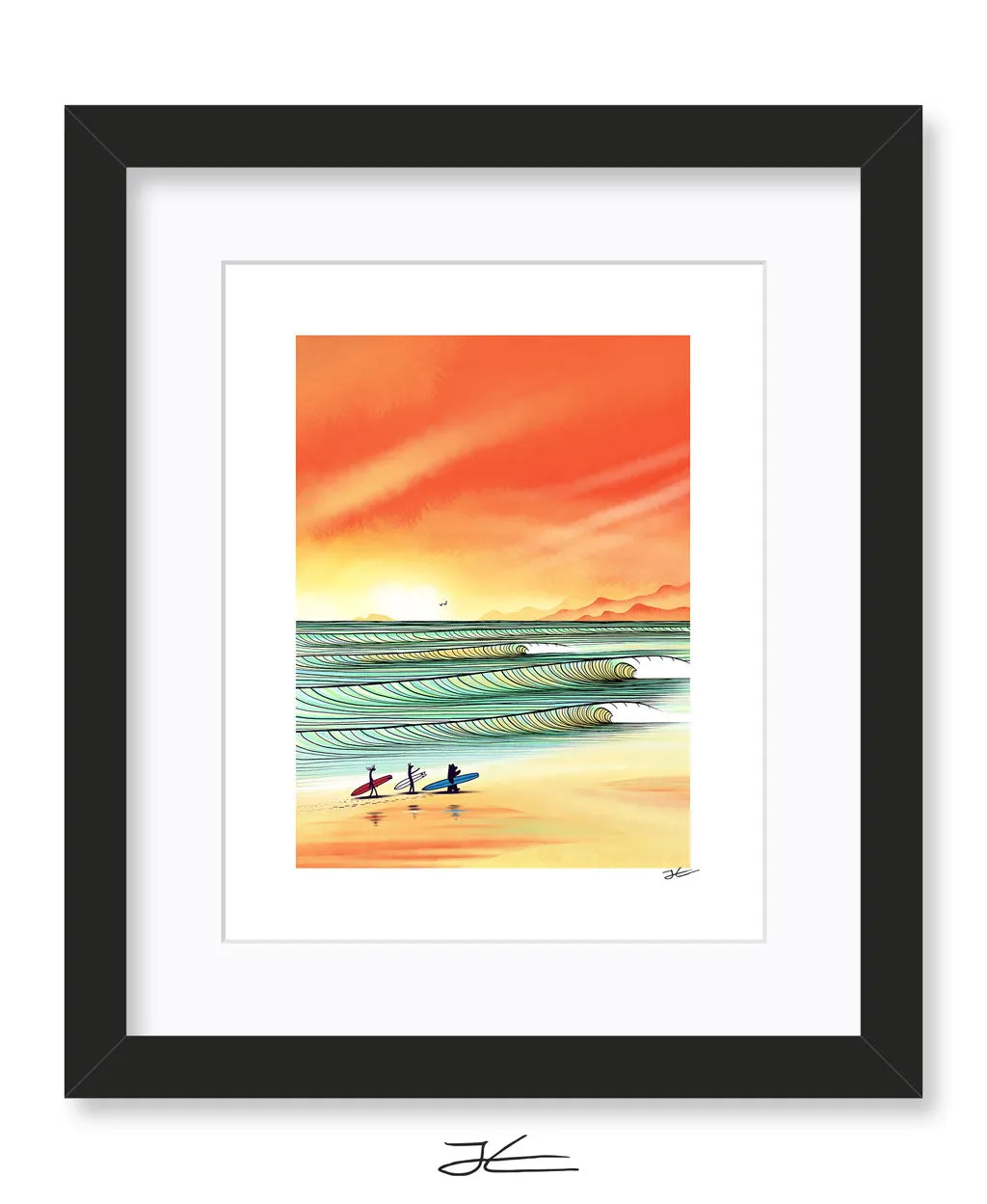 Sunset Bay - Print/ Framed Print