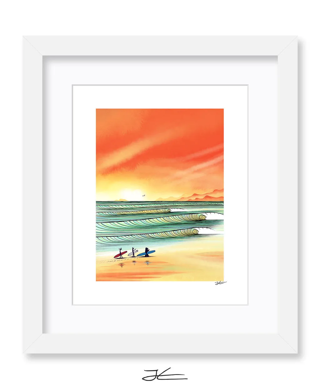 Sunset Bay - Print/ Framed Print