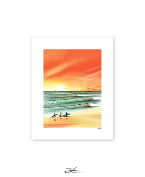 Sunset Bay - Print/ Framed Print