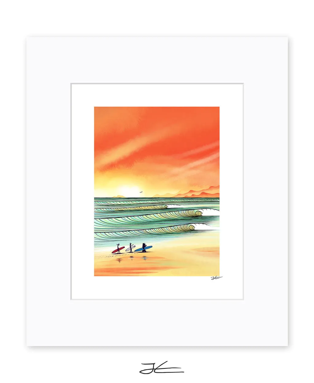 Sunset Bay - Print/ Framed Print