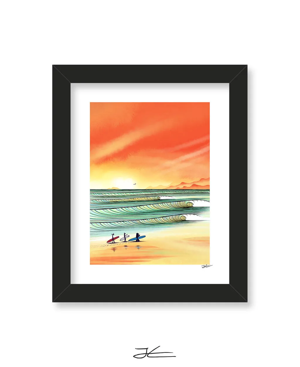 Sunset Bay - Print/ Framed Print