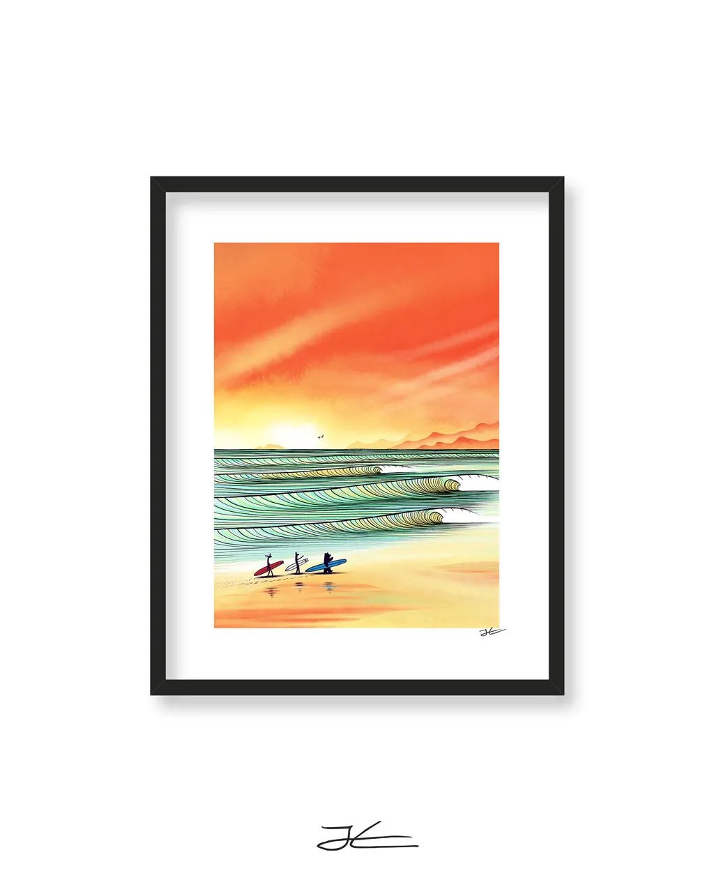 Sunset Bay - Print/ Framed Print