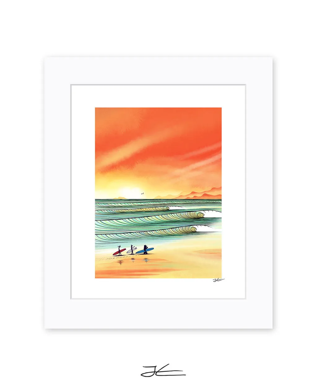 Sunset Bay - Print/ Framed Print