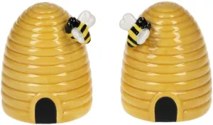 Super Cute Ganz Bee Skep Salt and Pepper Shaker Set of  2