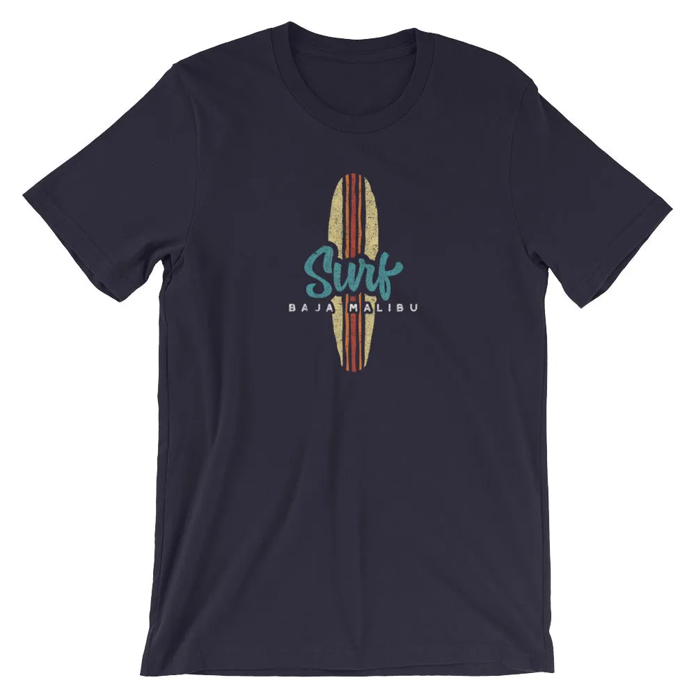 Surf Baja Malibu  Short-Sleeve Unisex T-Shirt