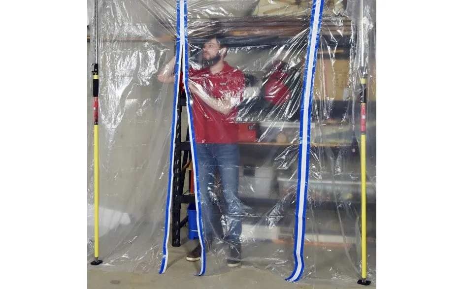 Task 3" x 7' Heavy Duty QSR® Zipper - 2/pack