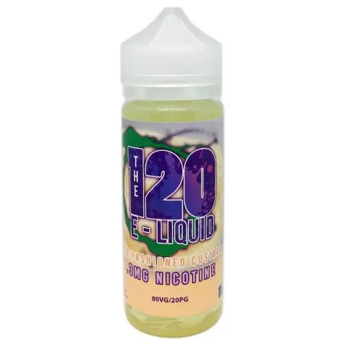 The 120 eLiquid - Old Fashioned Custard