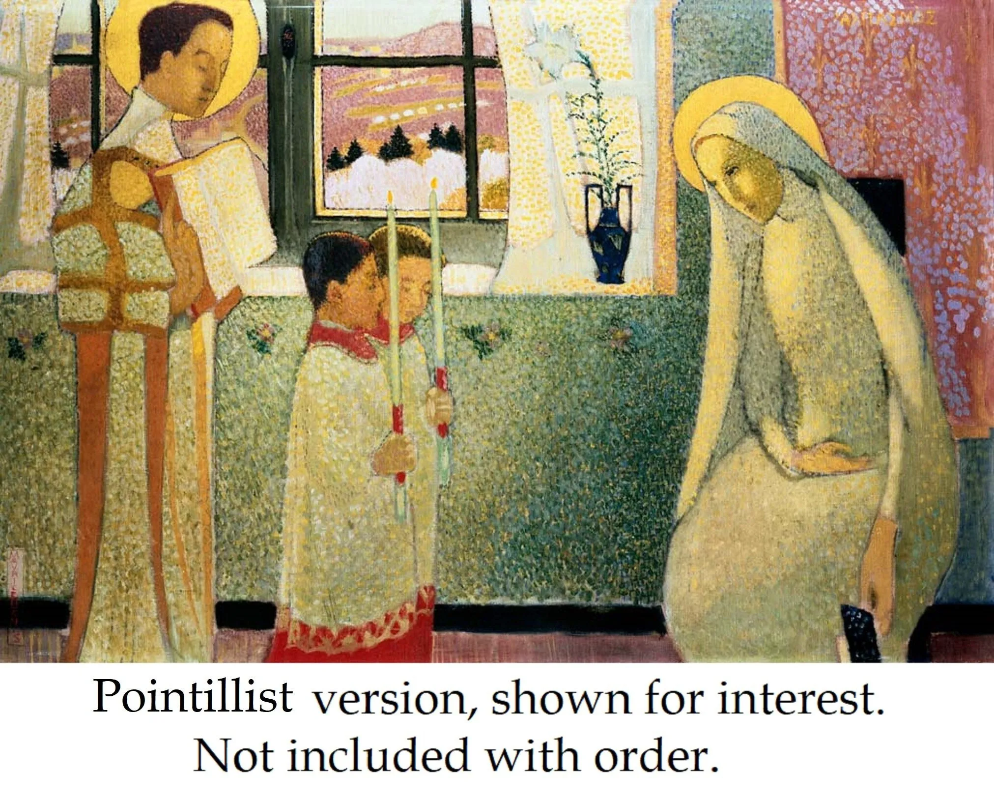 The Catholic Mystery – 4 sizes – Maurice Denis – Catholic Art Print – Catholic Gift – Archival