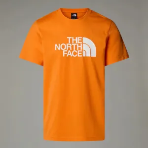 The North Face Men's Easy Tee Orange/White