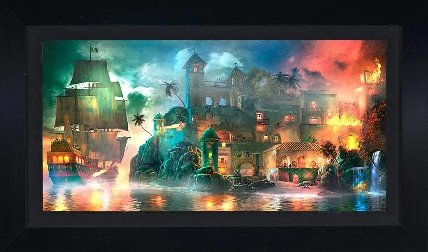The Pride by Joel Payne (framed canvas giclee)