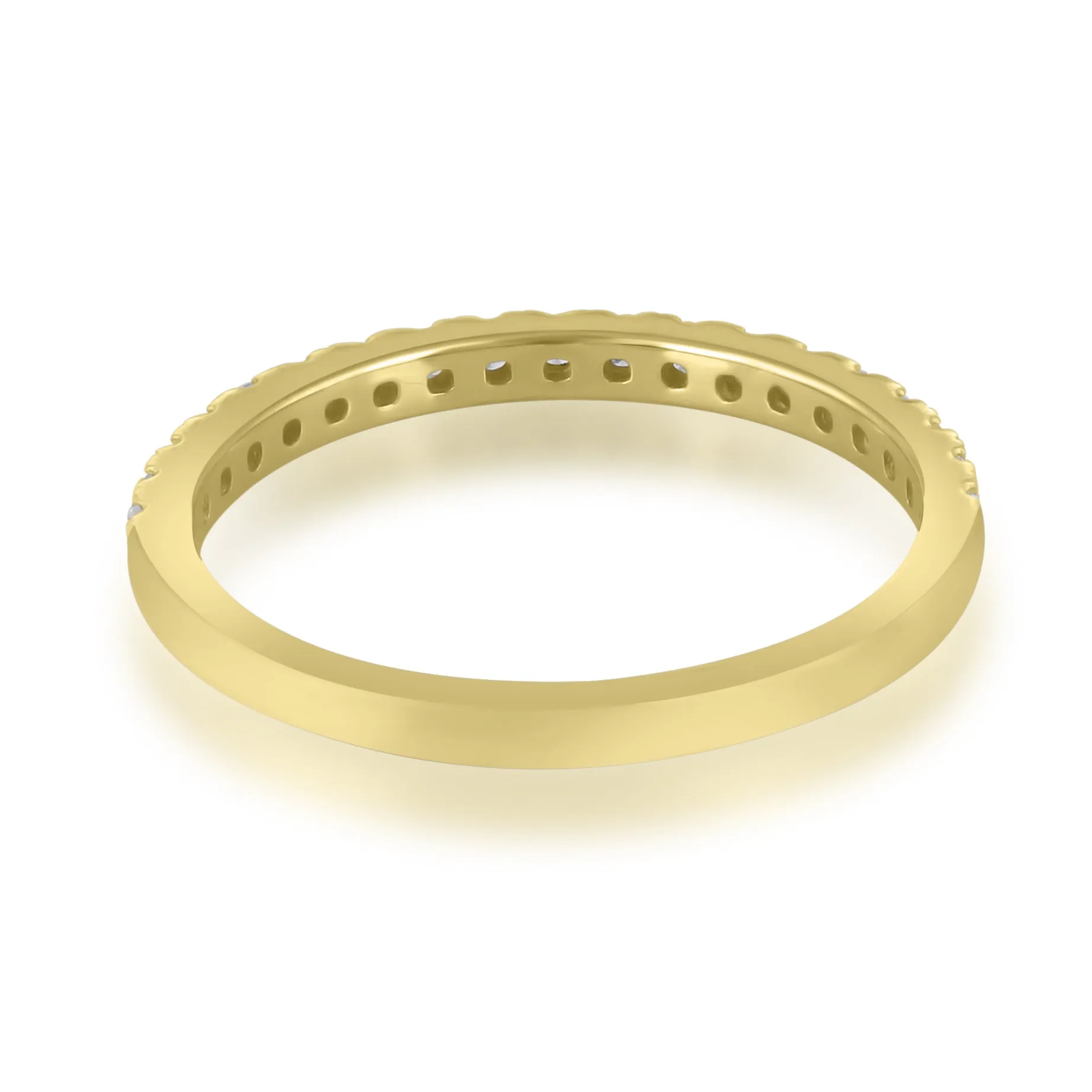 The Simple Diamond Stack Ring