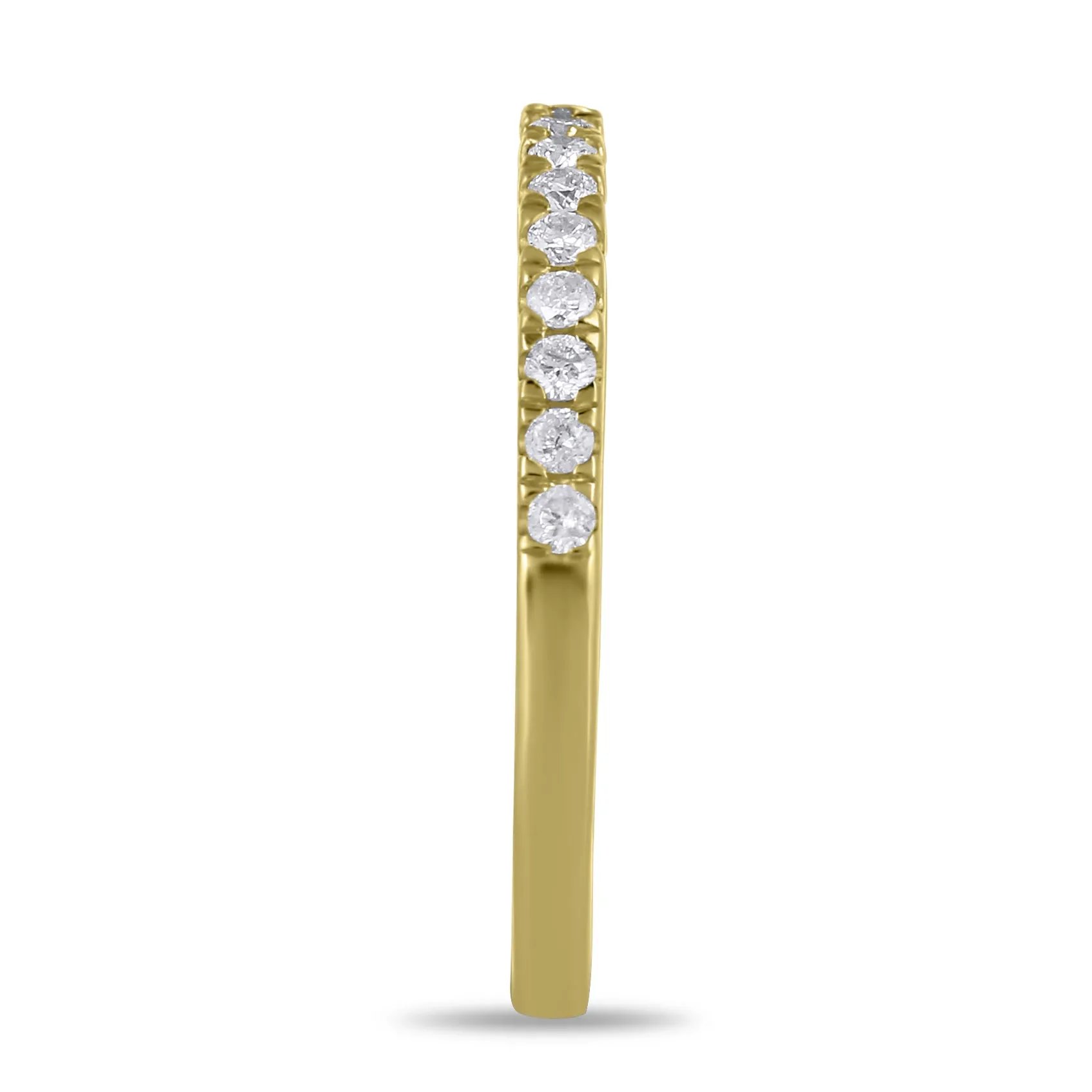 The Simple Diamond Stack Ring