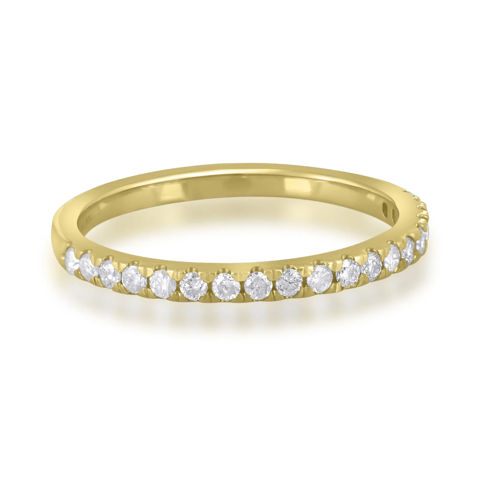 The Simple Diamond Stack Ring