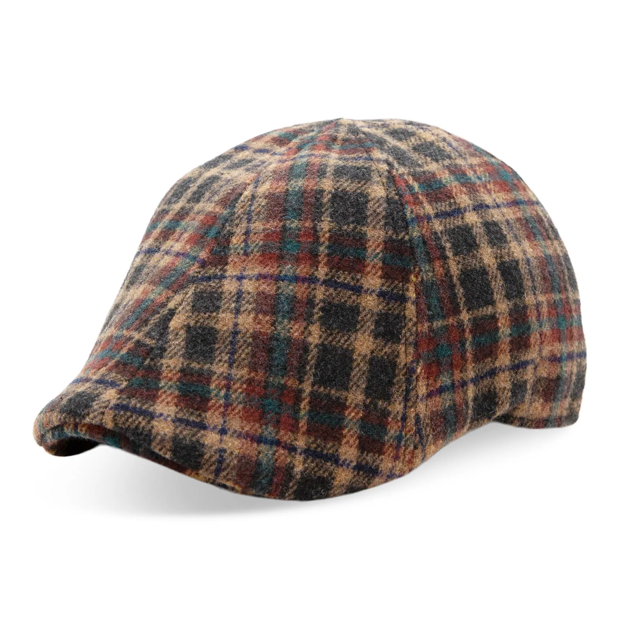 The Underdog Boston Scally Cap - Resilient Red Plaid