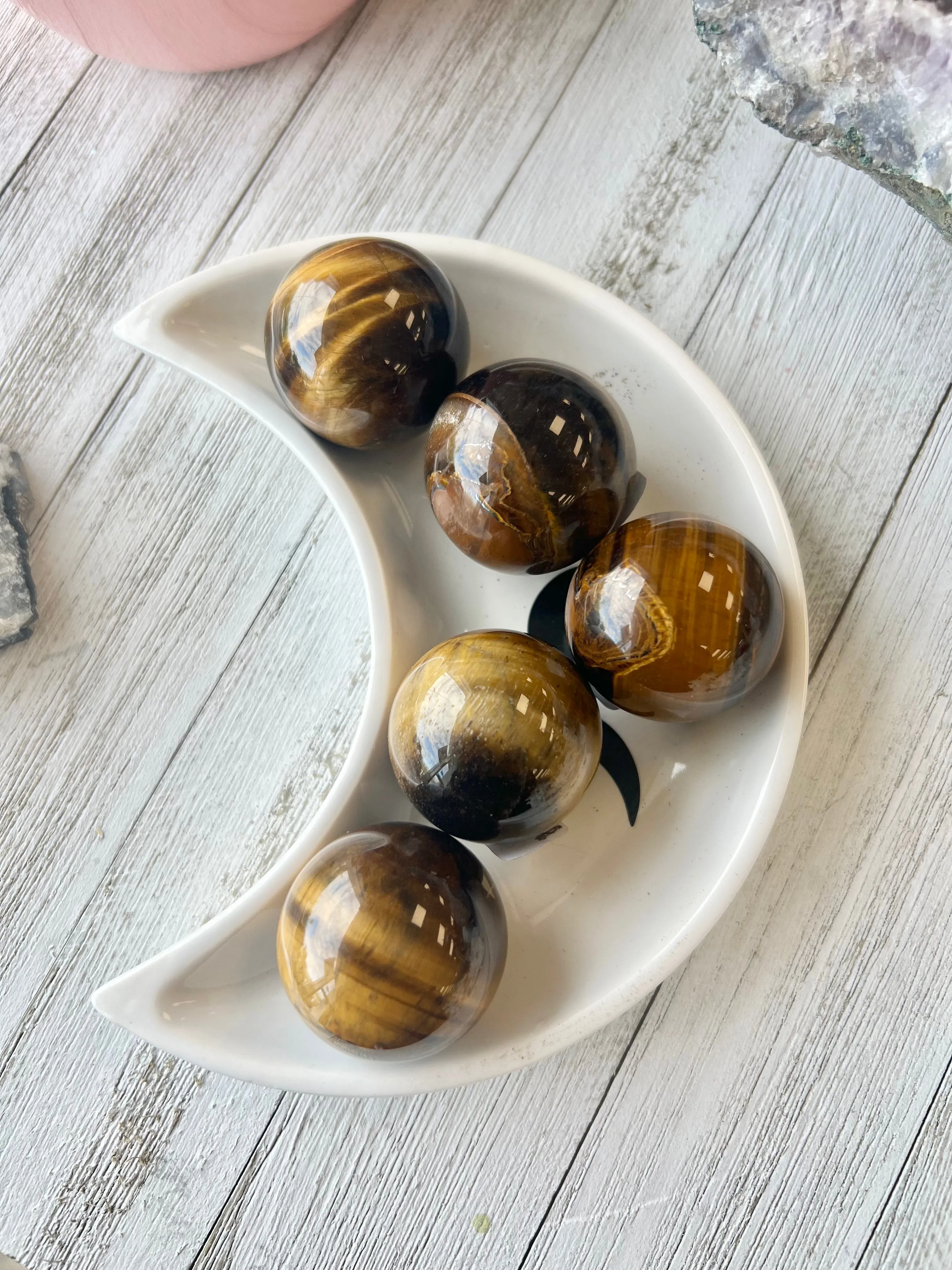 Tiger Eye Sphere