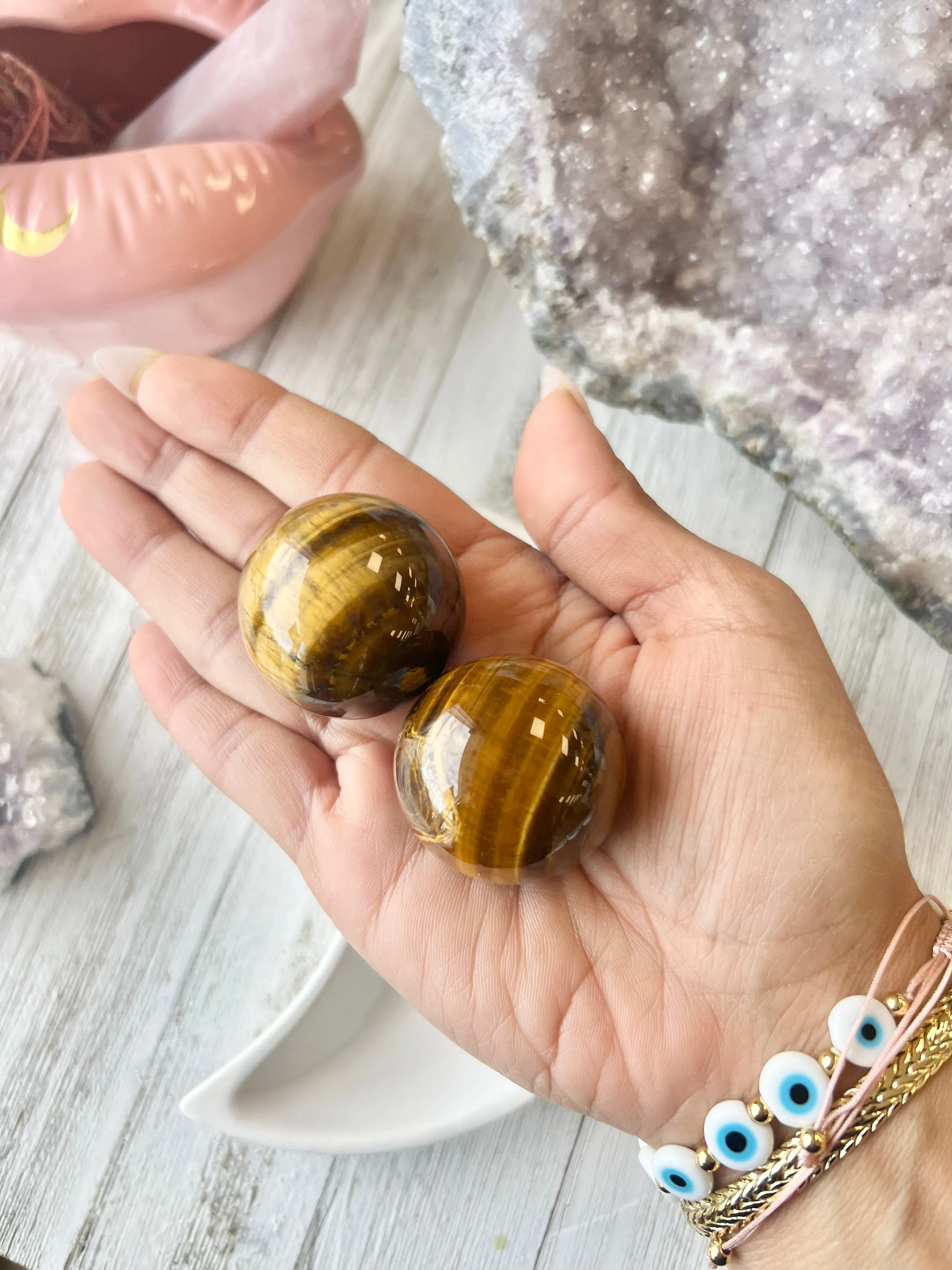Tiger Eye Sphere
