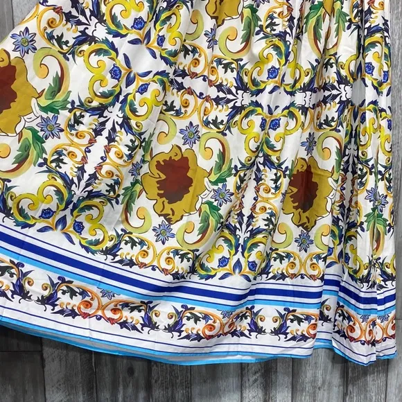 To My Lovers Floral Maxi Skirt [T23]
