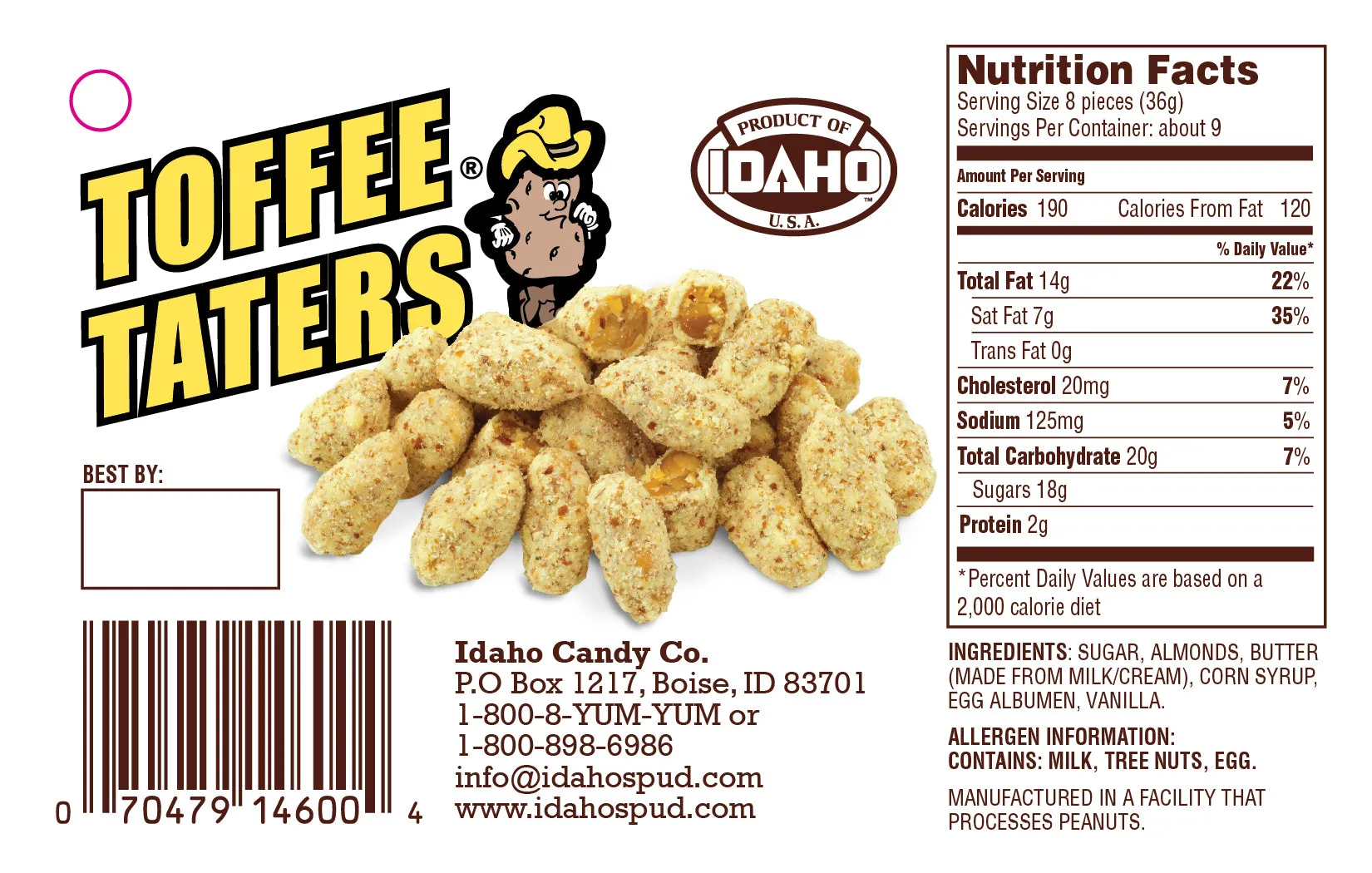 Toffee Taters 12 oz