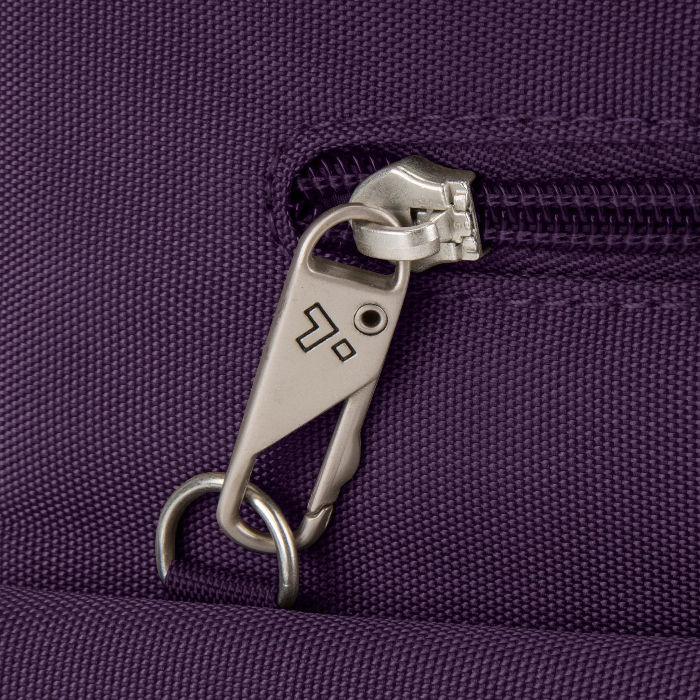 Travelon Anti-Theft Cross-Body Bag, Two Pocket, Dark Purple (Purple) - 42373-150