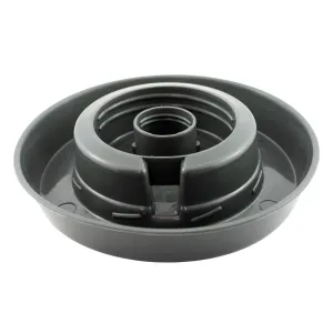 Tuff Stuff enclosed poultry drinker 1 Qts base (Gray)