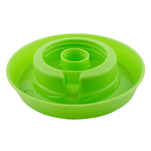 Tuff Stuff enclosed poultry drinker 1 Qts base (Green)