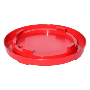 Tuff Stuff enclosed poultry drinker gallon base (Red)