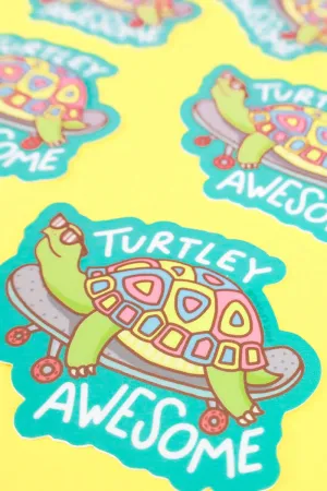 Turtley Awesome Sticker