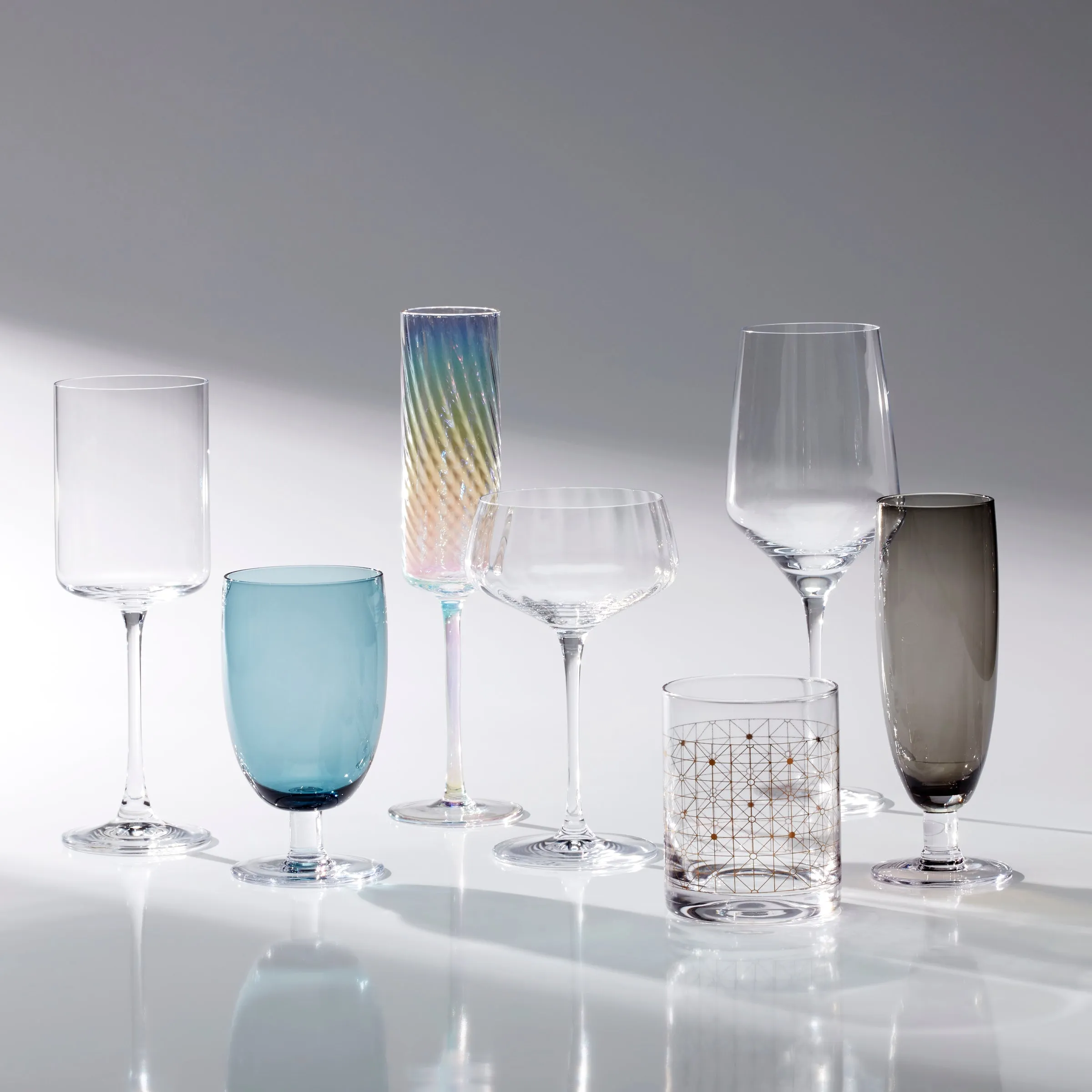 Tuscany Classics Gold Dust DOF Glasses, Set of 4