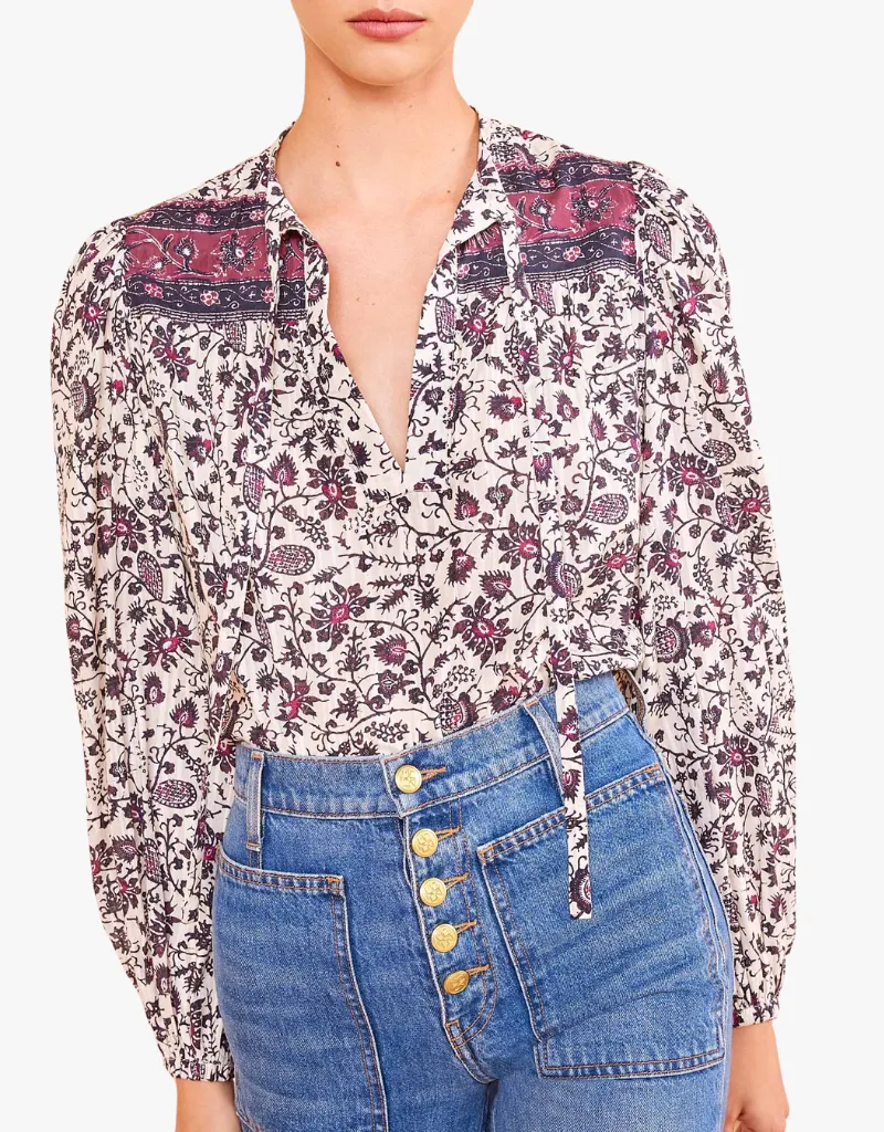 Ulla Johnson Tillie Blouse in Cosmos