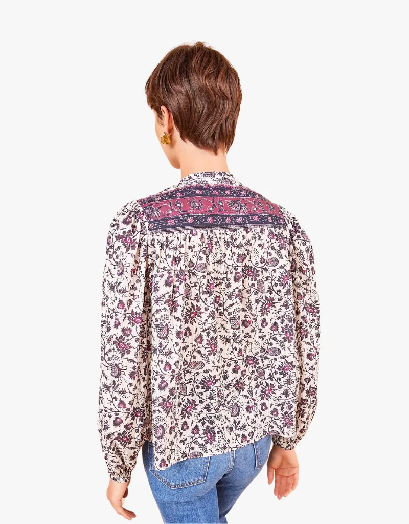 Ulla Johnson Tillie Blouse in Cosmos