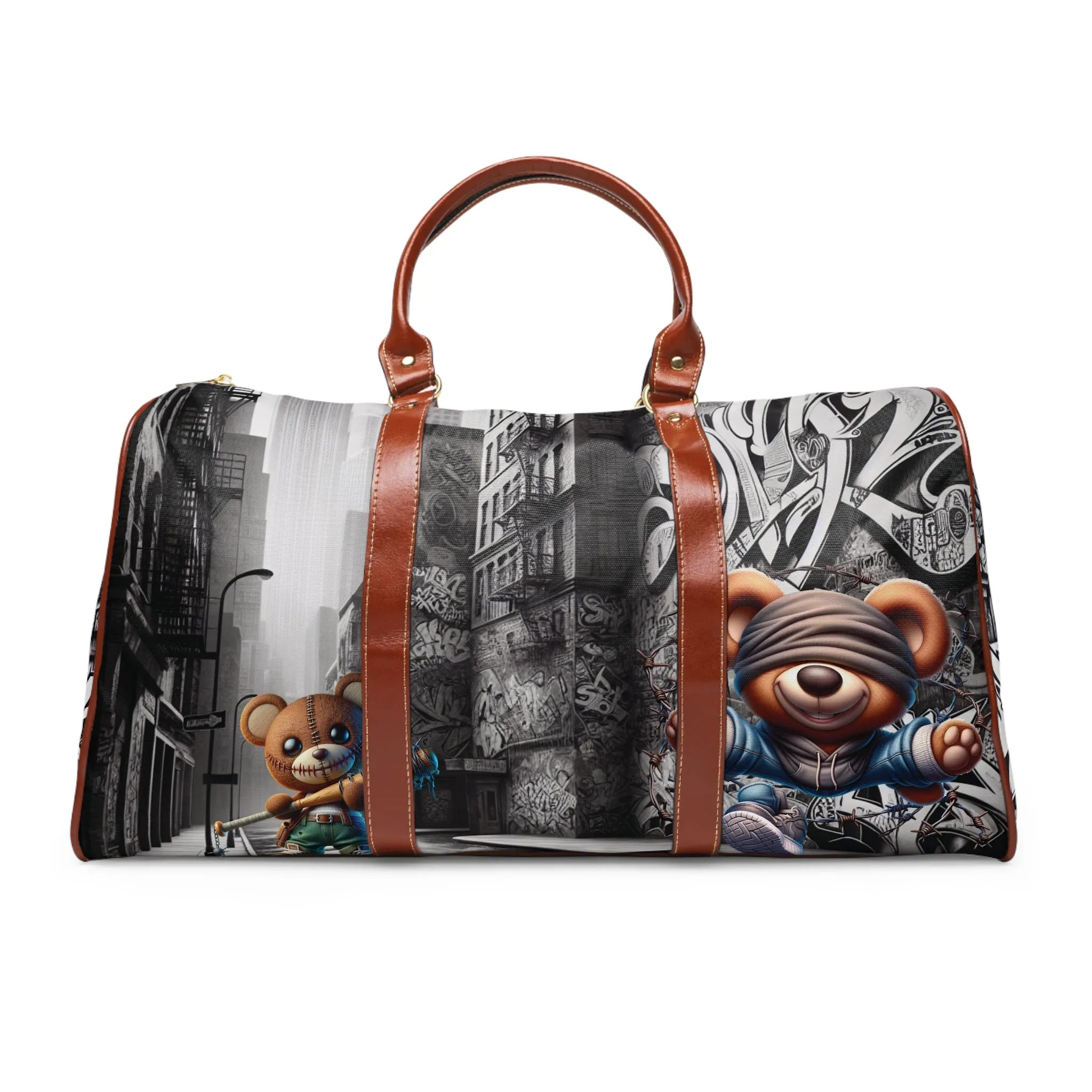 Urban Street Bear Waterproof Travel Bag