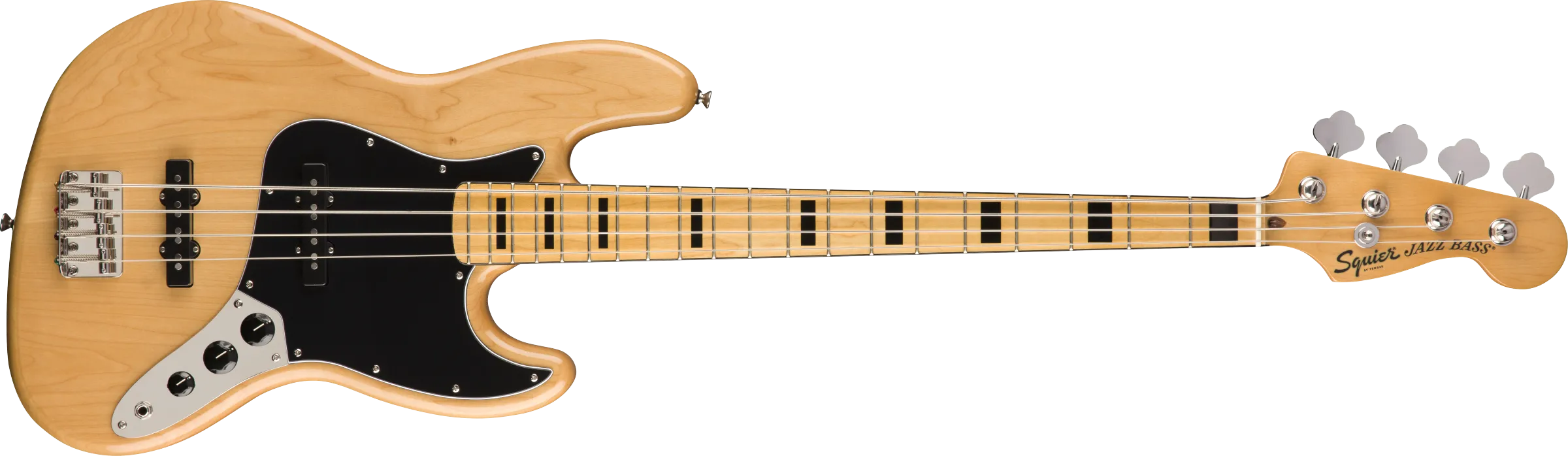 Used Squier Classic Vibe '70s Jazz Bass®, Maple Fingerboard, Natural