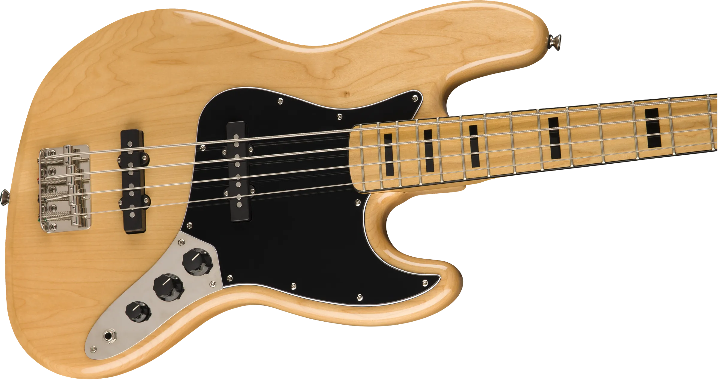 Used Squier Classic Vibe '70s Jazz Bass®, Maple Fingerboard, Natural