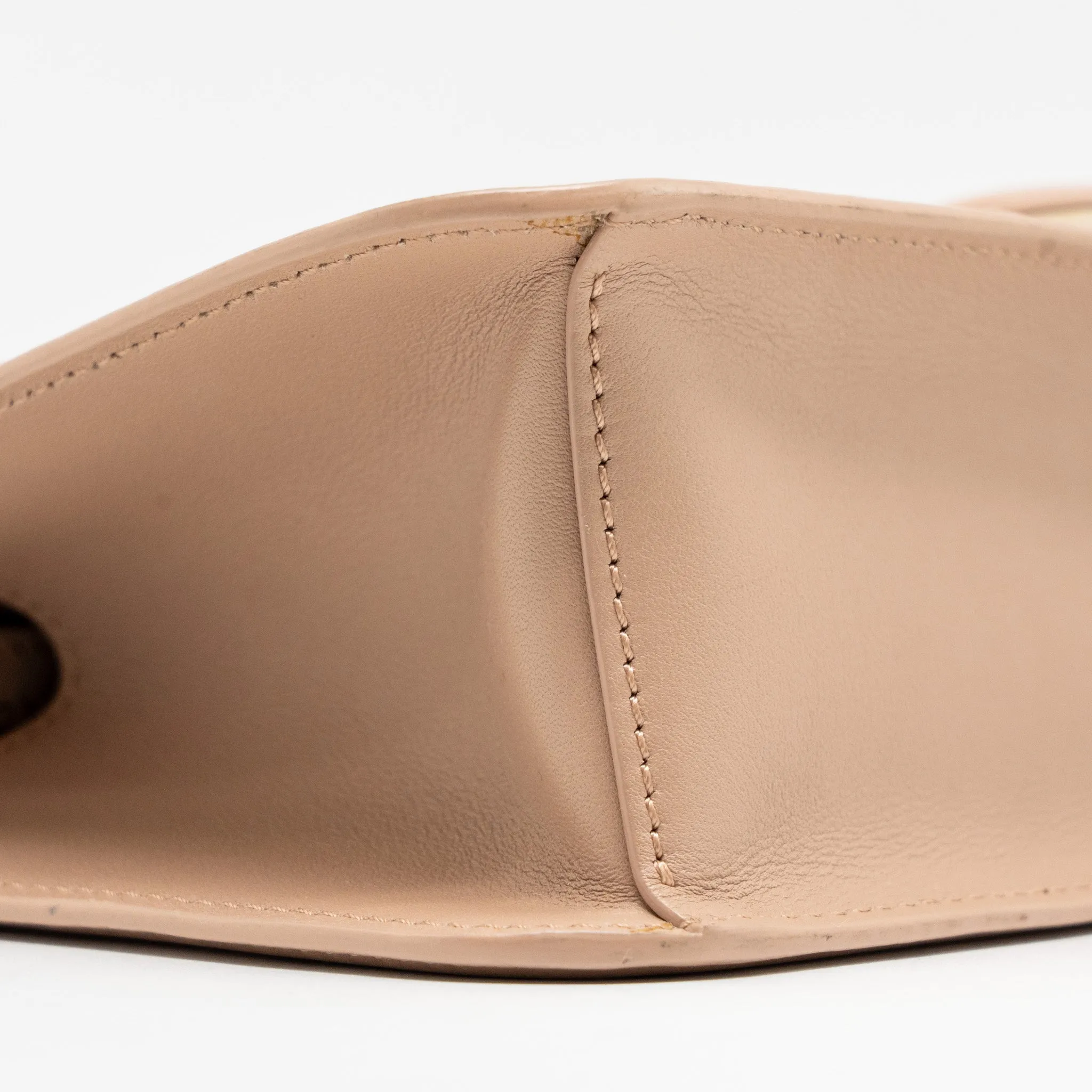 Valentino Garavani Vlogo Signature Shoulder Bag Calfskin Light Pink LGHW
