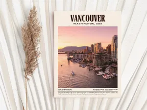 Vancouver Vintage Wall Art, Washington, USA