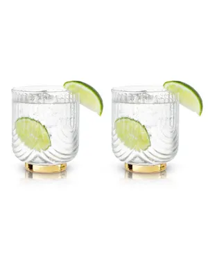 VISKI | Gatsby Tumbler Glasses | Set of 2
