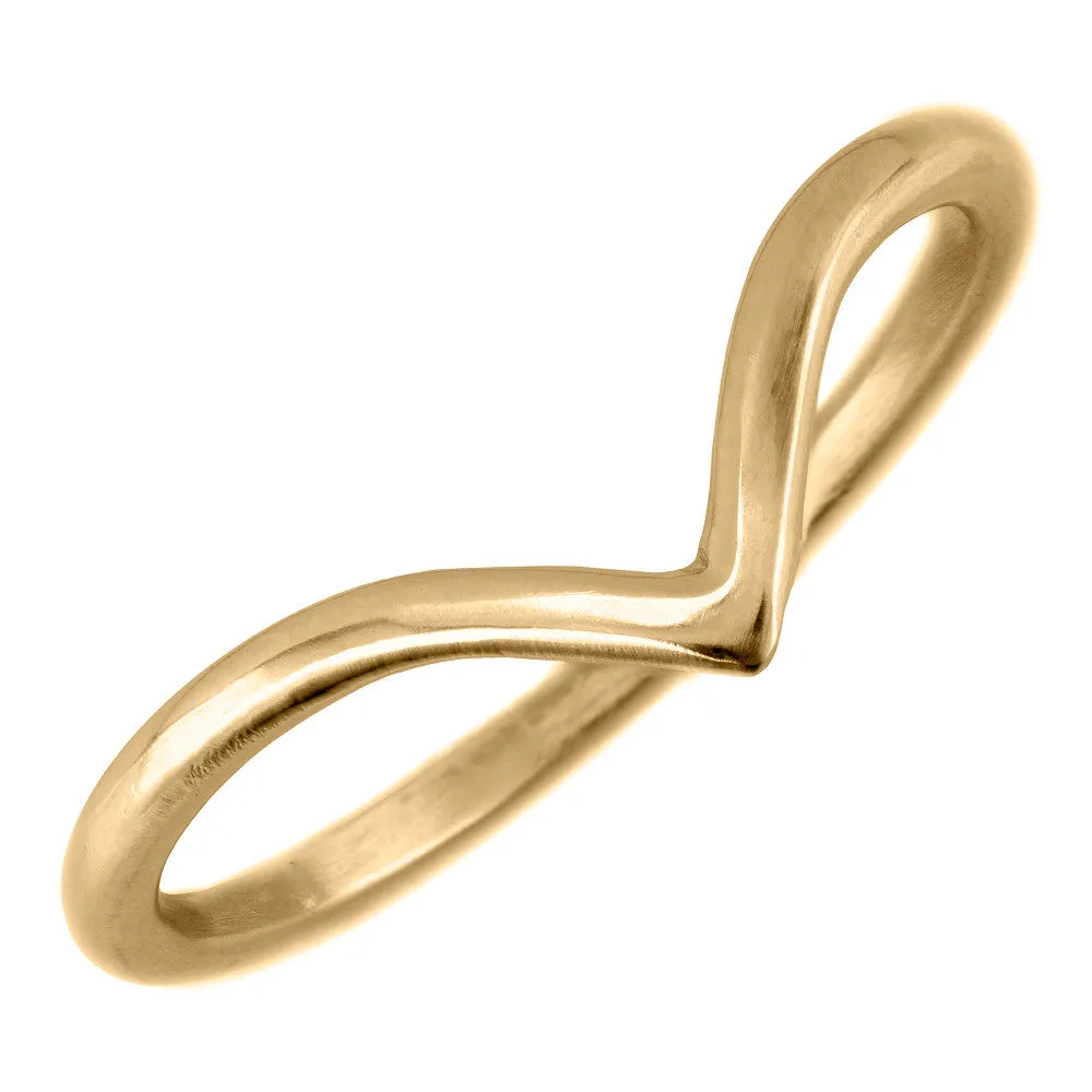 Vivian Wedding Band, 14k Yellow Gold