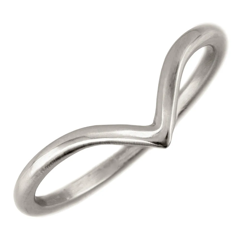 Vivian Wedding Band, Platinum