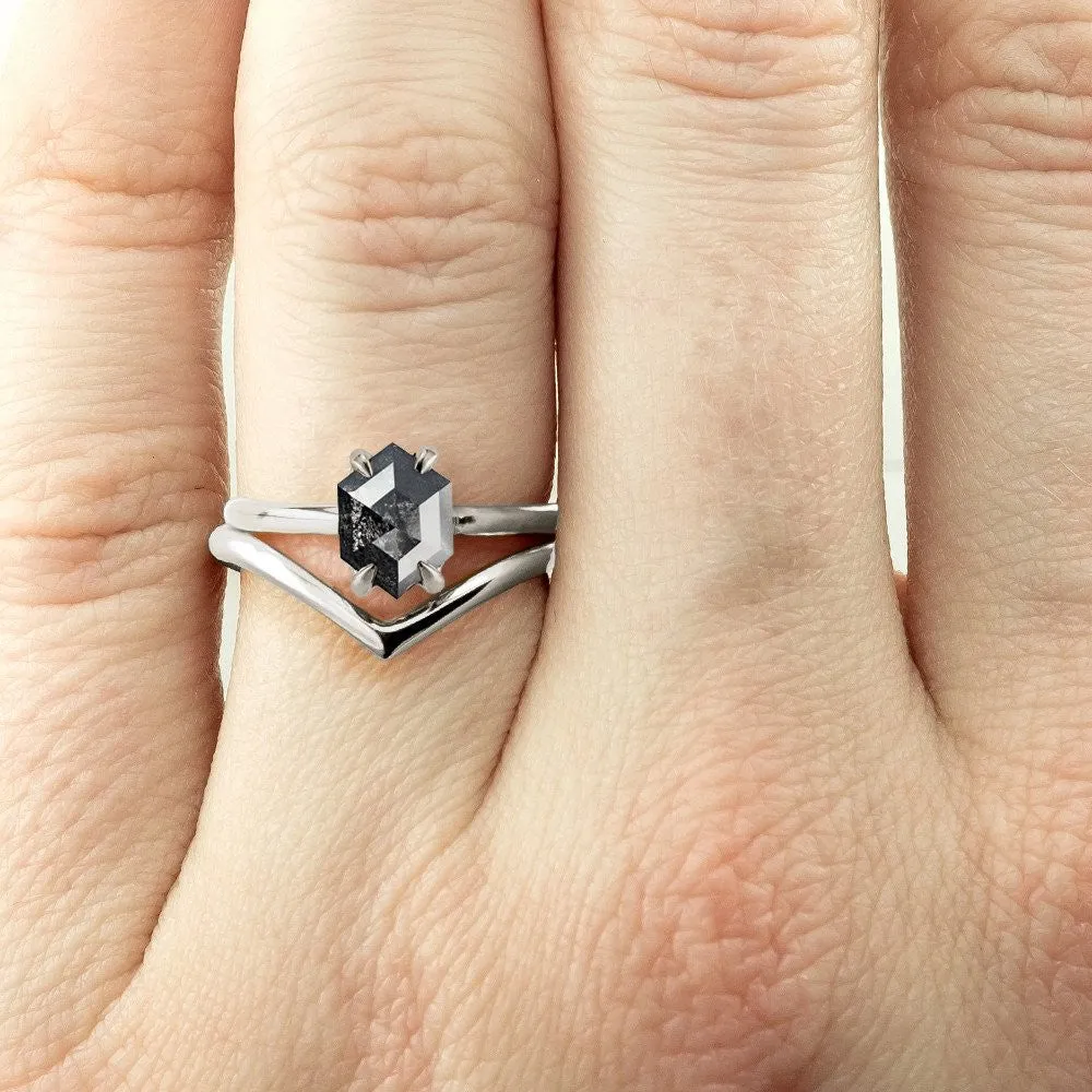 Vivian Wedding Band, Platinum