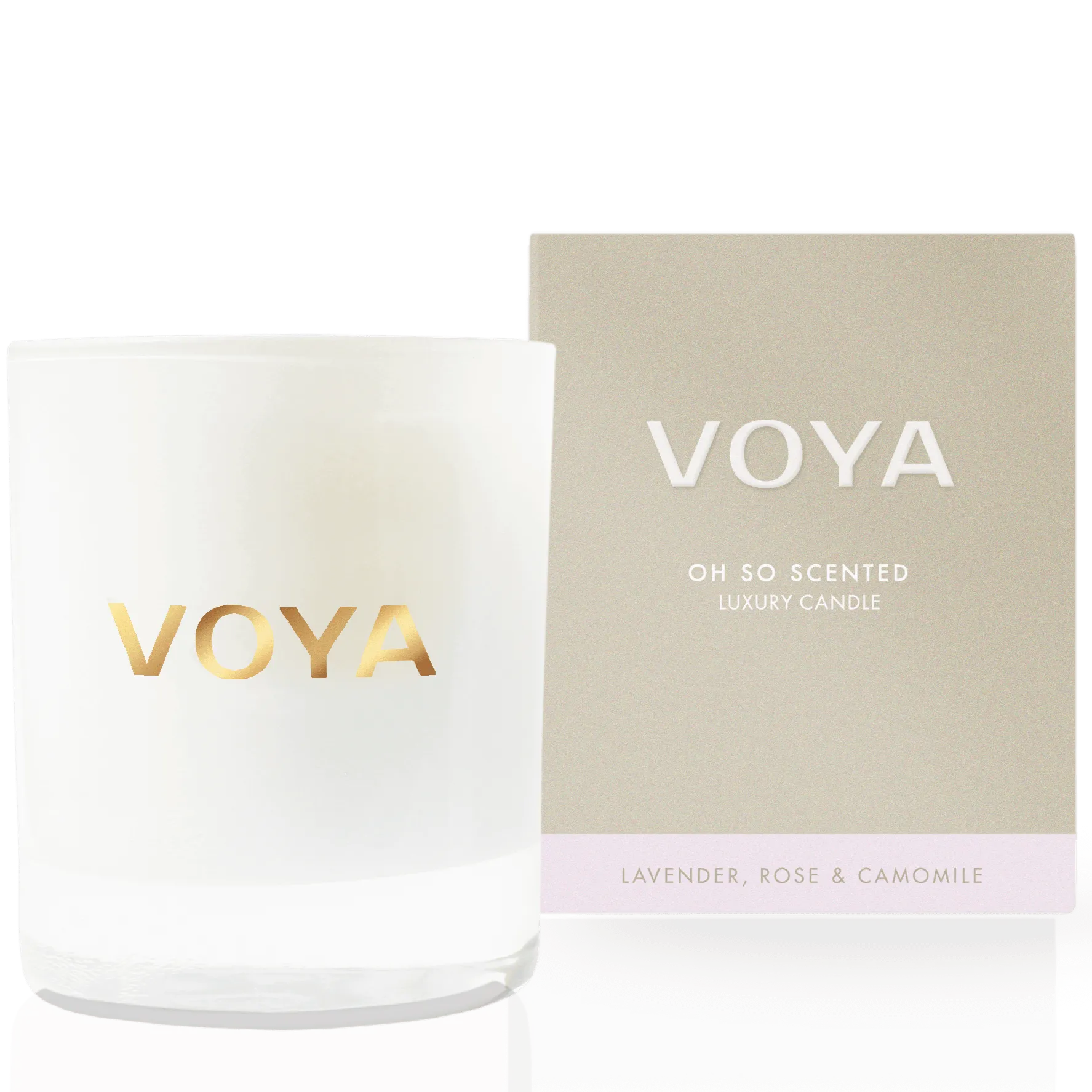 Voya Candle - Lavender Rose & Chamomile