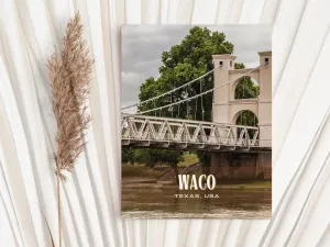 Waco Retro Wall Art, Texas, USA