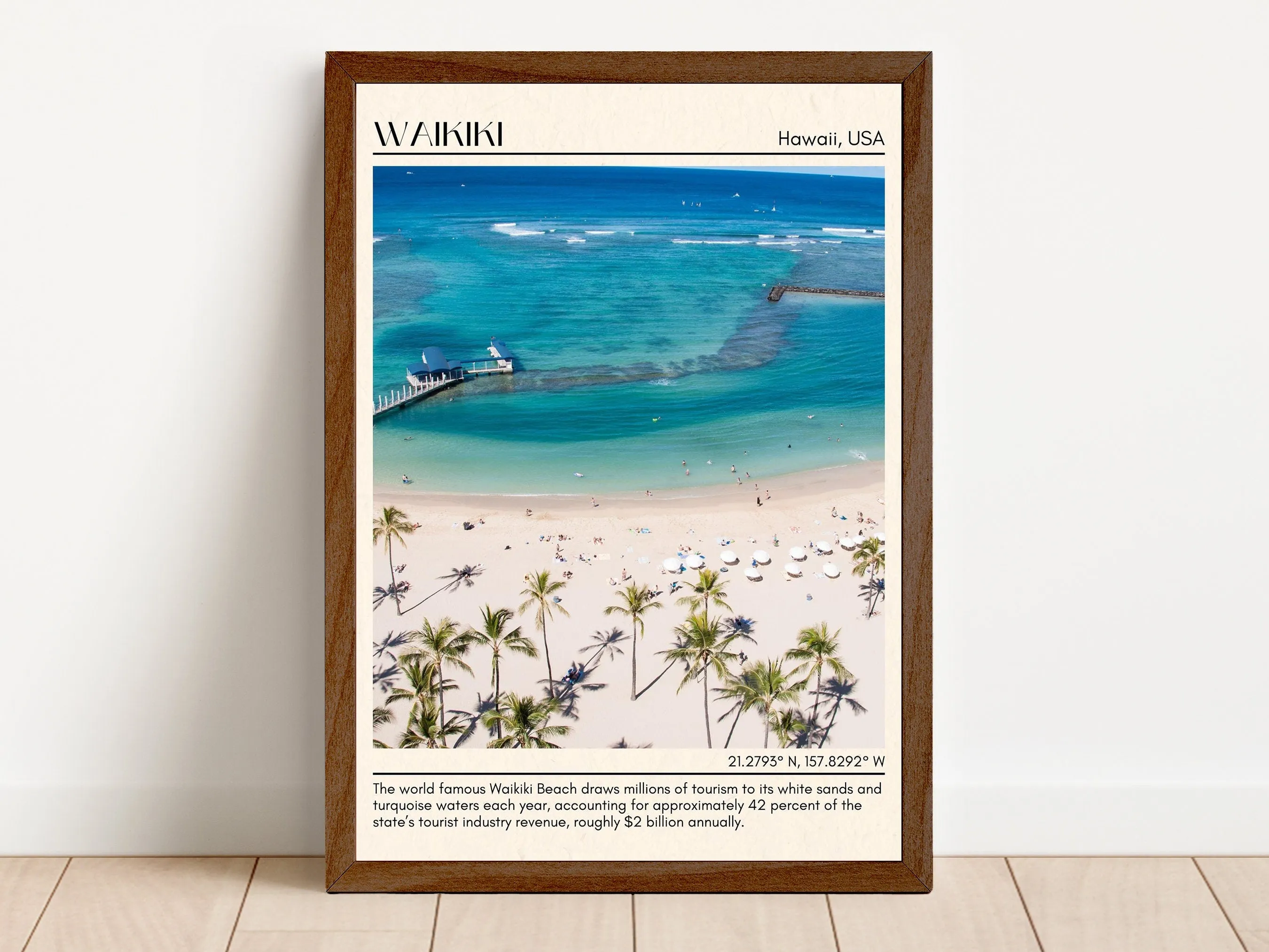 Waikiki Wall Art, Hawaii, USA