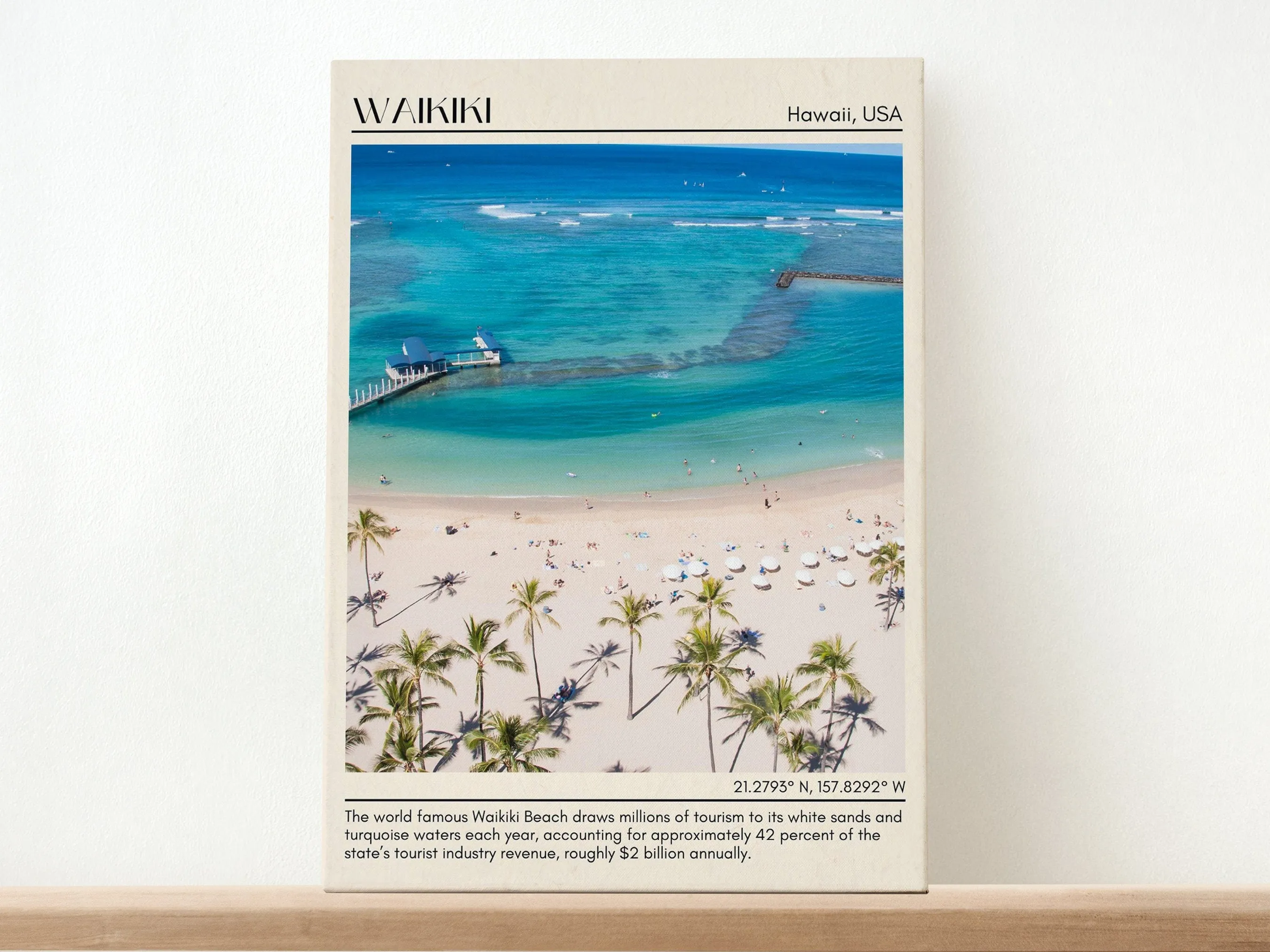 Waikiki Wall Art, Hawaii, USA