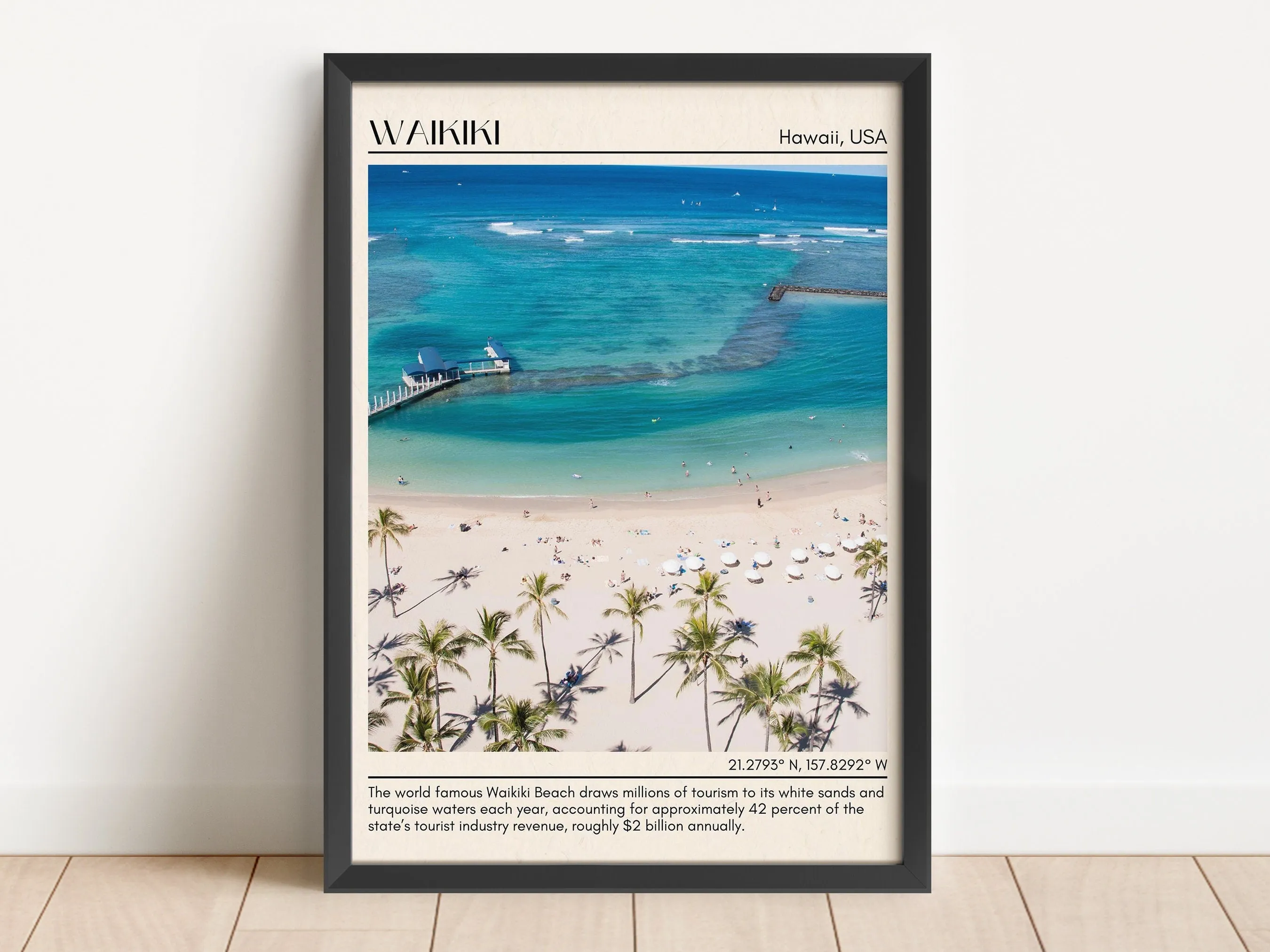 Waikiki Wall Art, Hawaii, USA