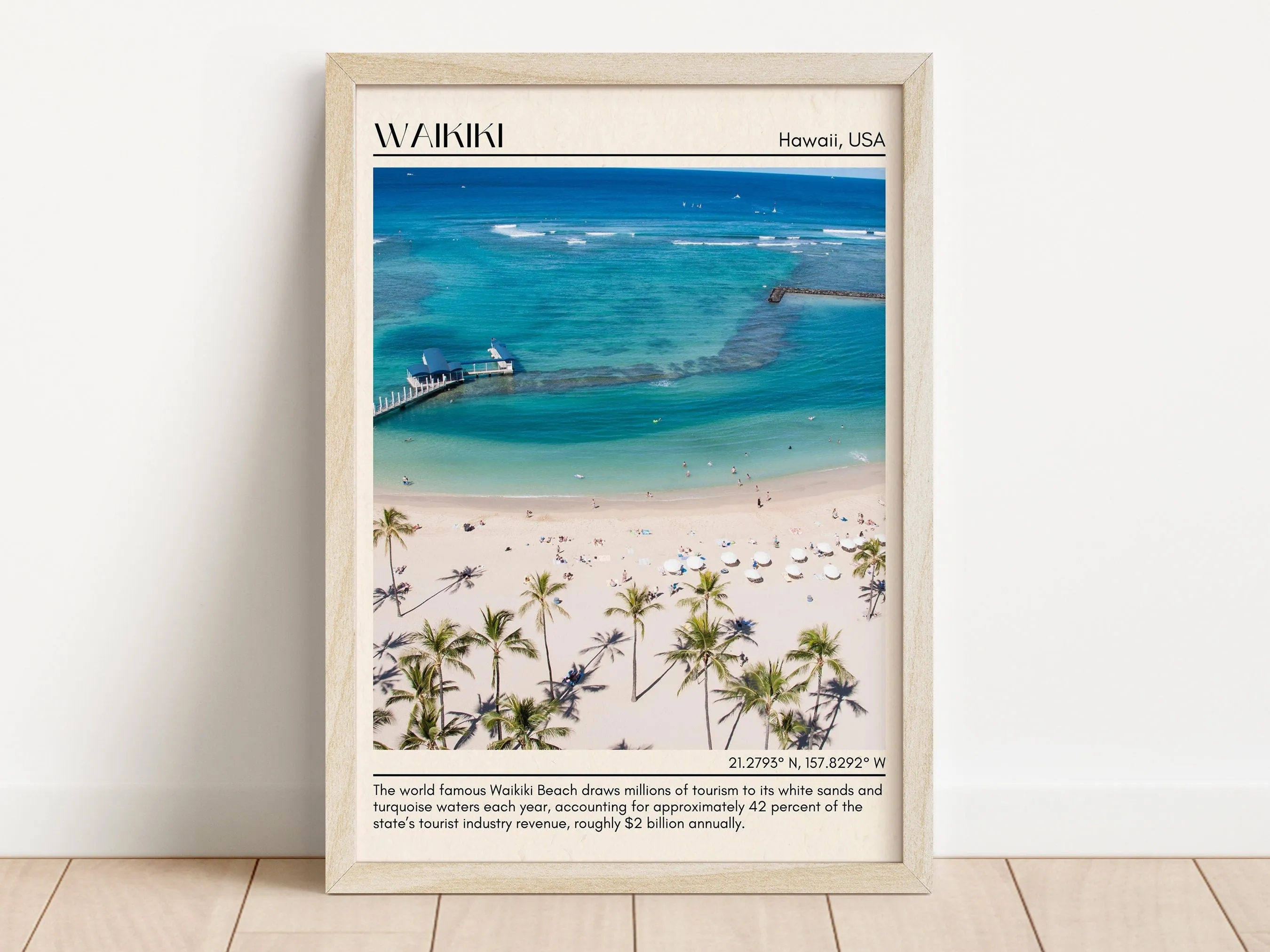 Waikiki Wall Art, Hawaii, USA