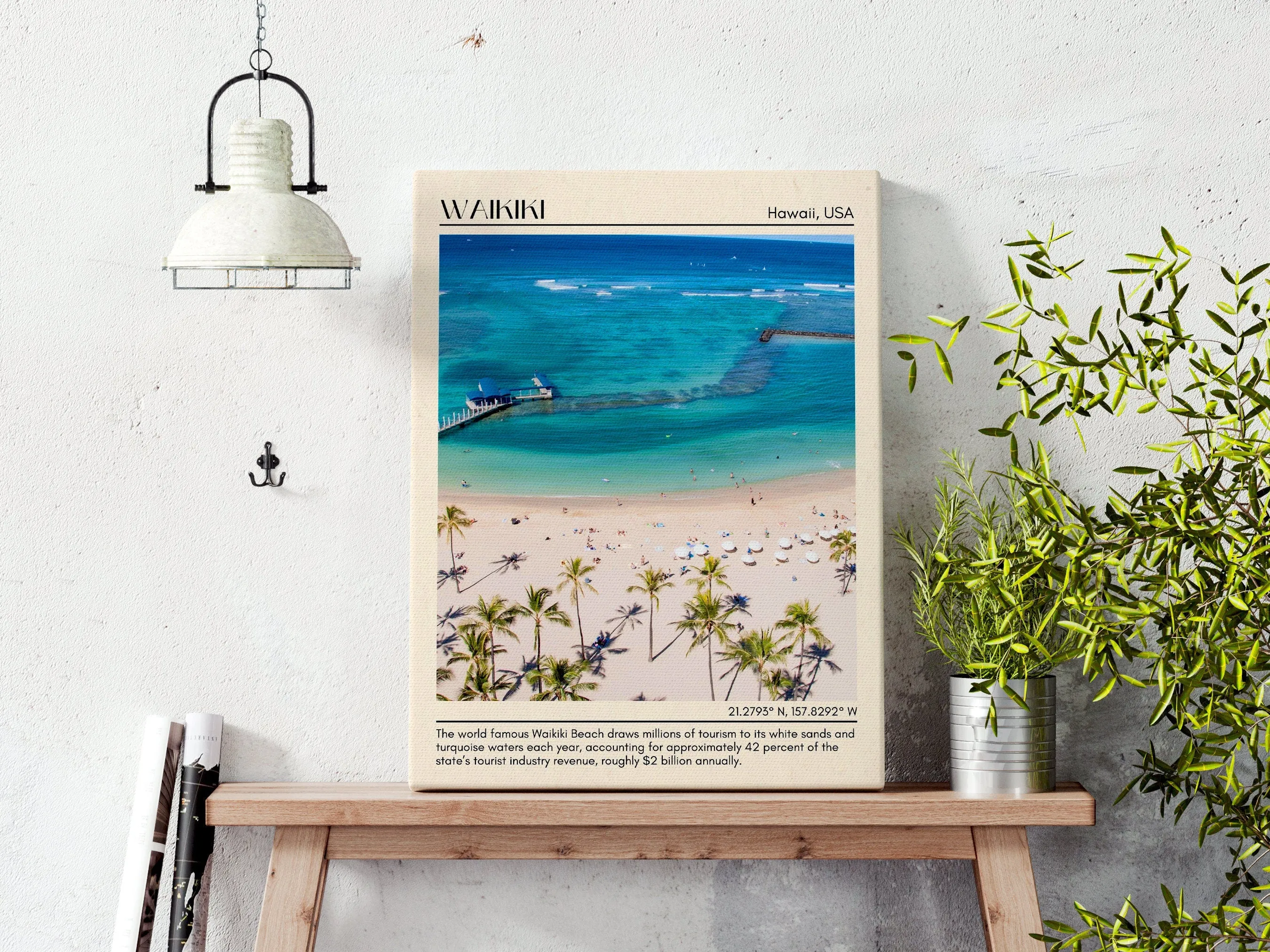 Waikiki Wall Art, Hawaii, USA