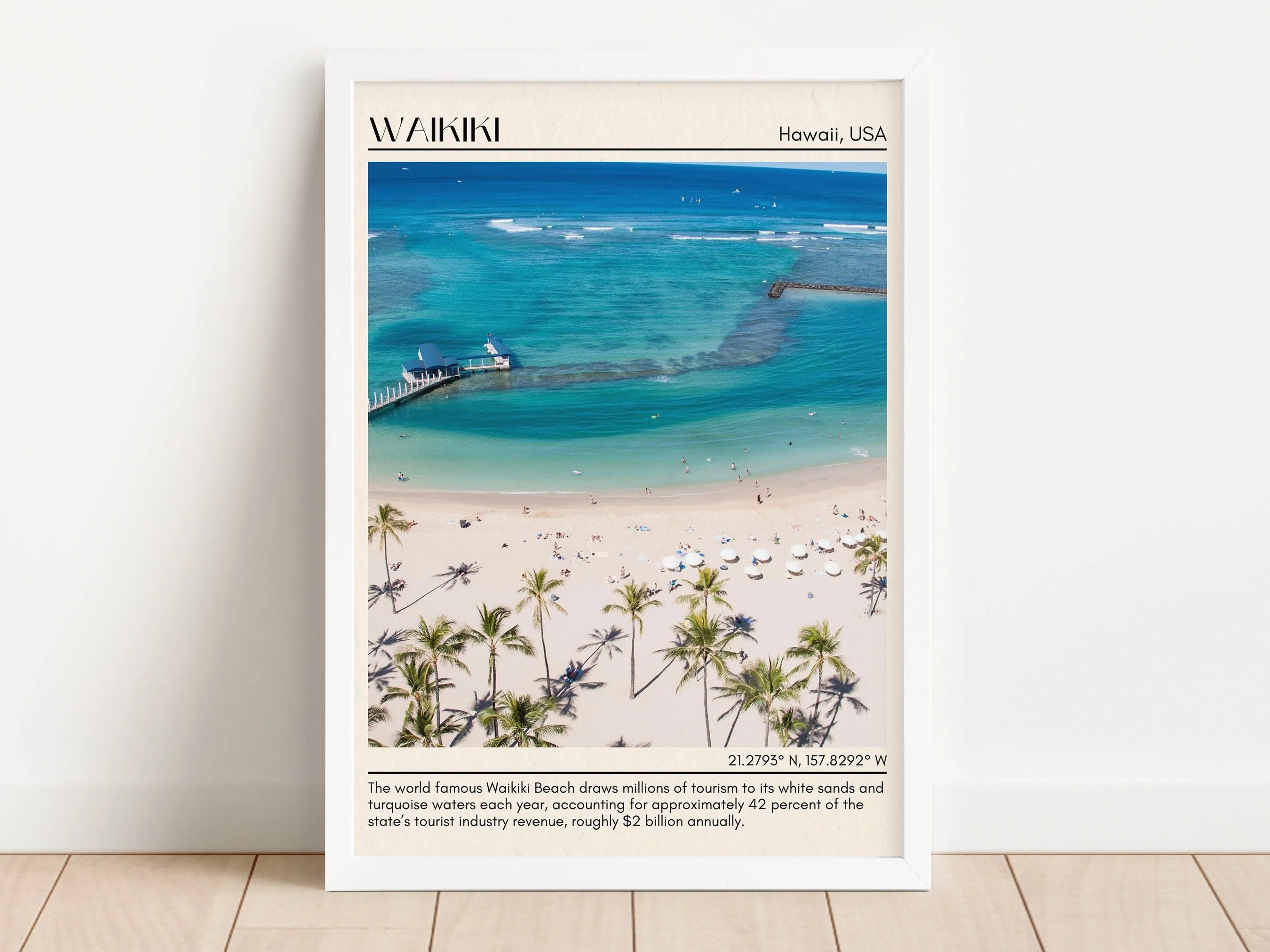 Waikiki Wall Art, Hawaii, USA