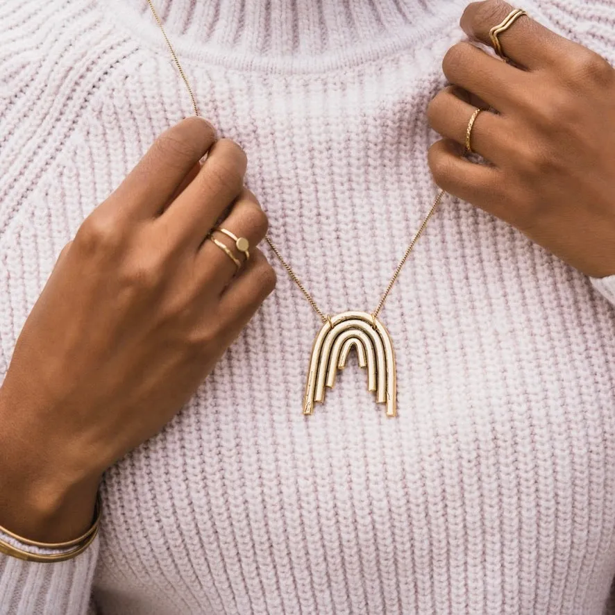 Wave Ring, Gold or Silver
