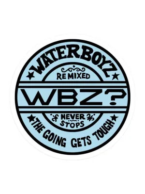 WBZ Get Going Sticker 3.5"